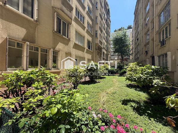 Paris 17? Appartement sur jardin, calme absolu
