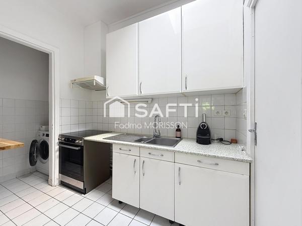 Paris 17? Appartement sur jardin, calme absolu