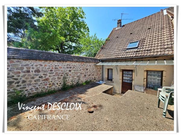 Maison à vendre 3 pièces SAULIEU (21210) avec terrasse.
