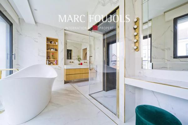 Courbevoie – maison contemporaine en parfait état avec terrasse et jardin
