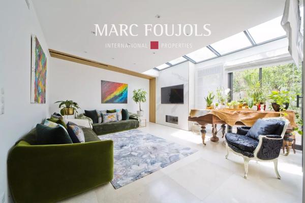 Courbevoie – maison contemporaine en parfait état avec terrasse et jardin