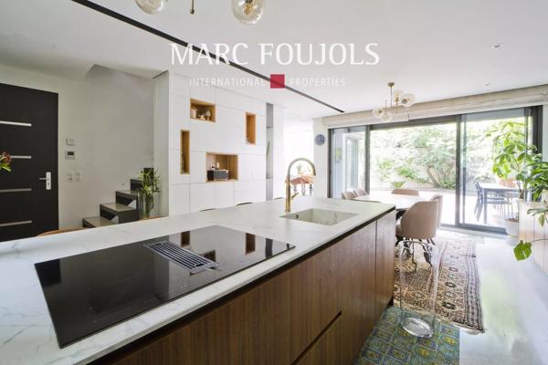Courbevoie – maison contemporaine en parfait état avec terrasse et jardin
