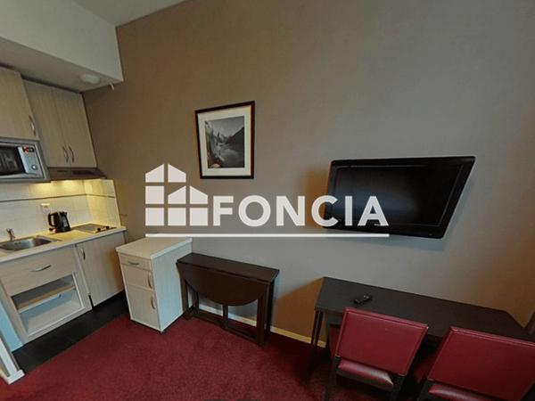 Location Studio meublé 24.43 m² - 13-15 avenue marcelin berthelot Grenoble 38100