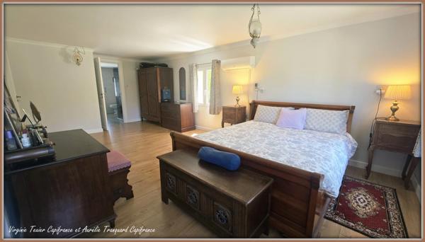 Maison à vendre 6 pièces VARAIZE (17) 4 chambres sur 1500m² de jardin clos avec garage