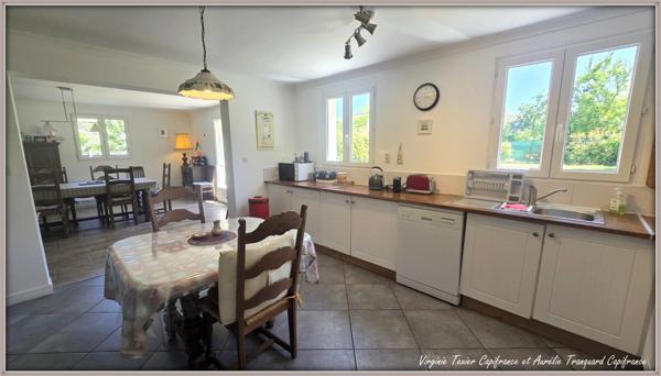 Maison à vendre 6 pièces VARAIZE (17) 4 chambres sur 1500m² de jardin clos avec garage