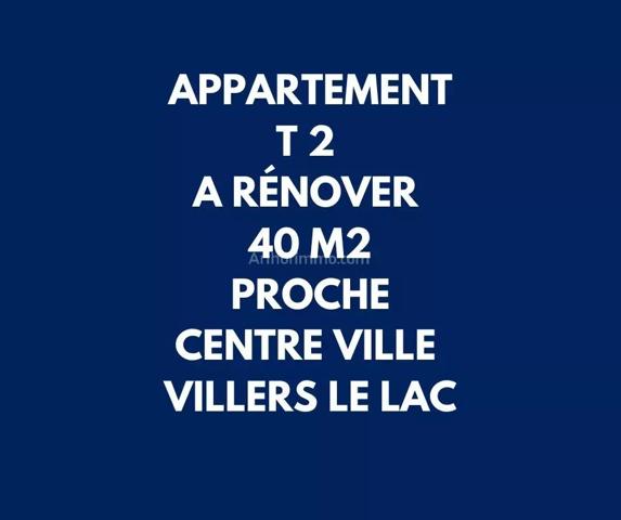 Vente Appartement 1 pièces 40 m2 à Villers-le-Lac