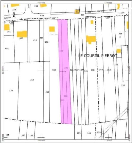 A BERNEUIL SUR AISNE (60350) : Terrain à bâtir d'une surface d'environ 1128m². 
Le village est...