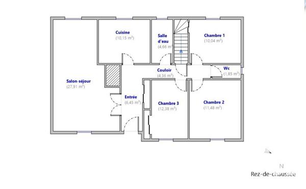 Maison à vendre 4 pièces 89 m² La Chapelle-Saint-Aubin