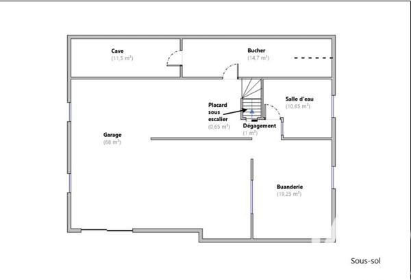 Maison à vendre 4 pièces 89 m² La Chapelle-Saint-Aubin