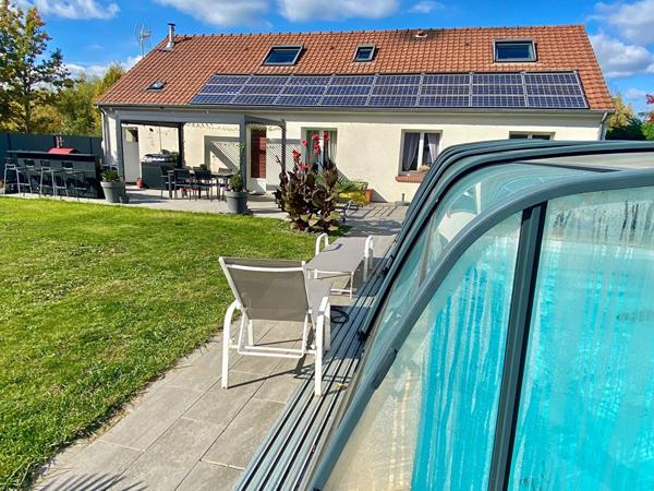 Maison 115m² sur terrain 900m² avec piscine