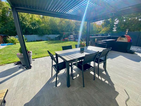 Maison 115m² sur terrain 900m² avec piscine