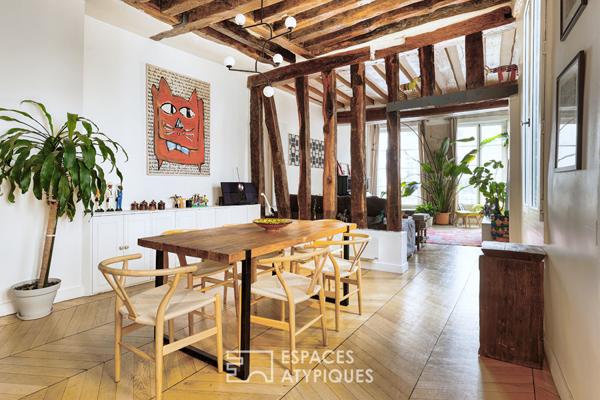 Typique appartement de caractère à Montorgueil – Etienne Marcel