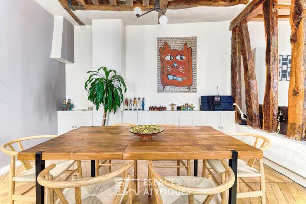 Typique appartement de caractère à Montorgueil – Etienne Marcel