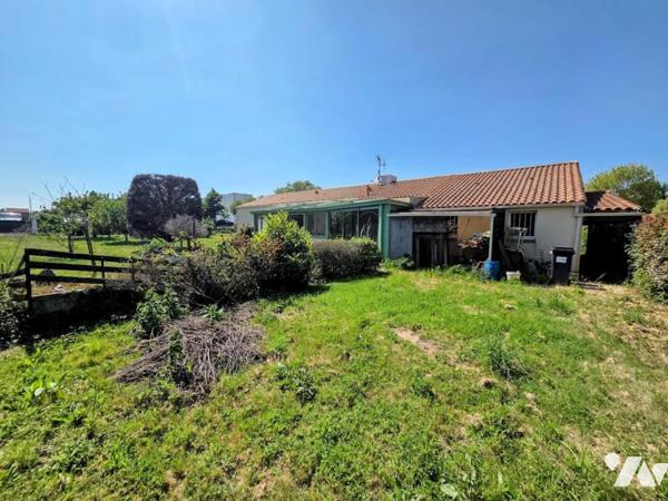 Pornic- Maison plain-pied,  3 chambres - garage - 1300m² terrain