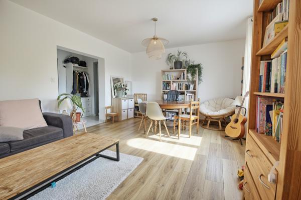 Bacalan, T3 de 70m² avec garage et jardin partagé proche tramway
