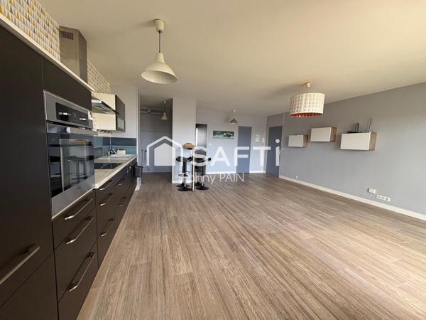 Appartement lumineux 3 pièces – 71 m² – Vue vallée du Cher