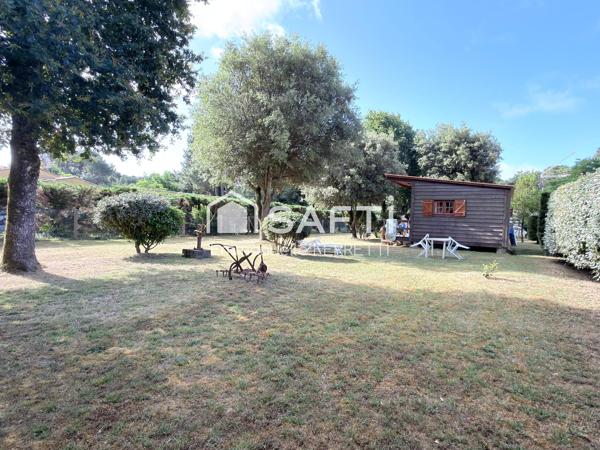 TERRAIN CONSTRUCTIBLE ET CHALET D ETE