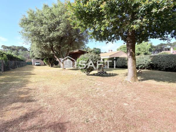 TERRAIN CONSTRUCTIBLE ET CHALET D ETE