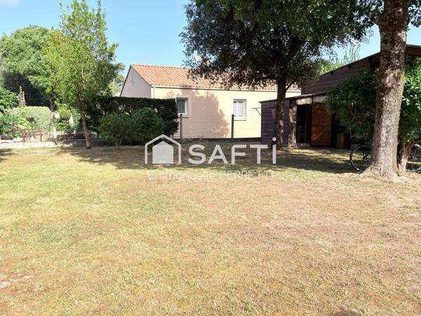 TERRAIN CONSTRUCTIBLE ET CHALET D ETE