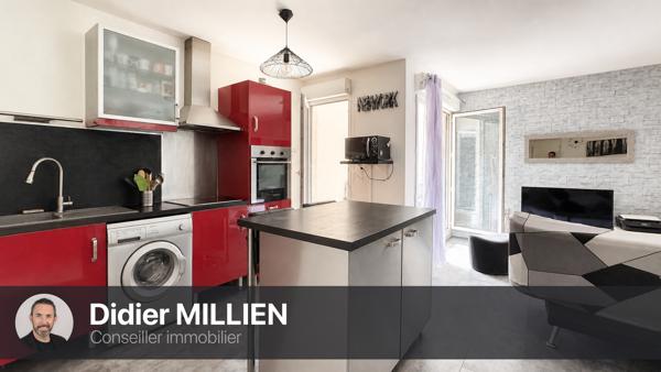 Montpellier Grand M, T3 rénové avec terrasse, parking et vue jardin