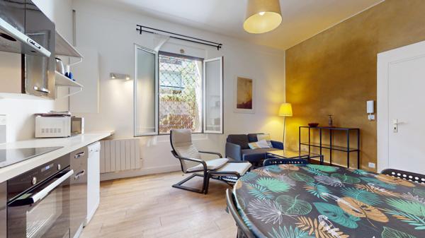 Montpellier (34000) Un cocon urbain au cœur de Montpellier – Quartier ClemenceauT2 de 37 M² avec patio