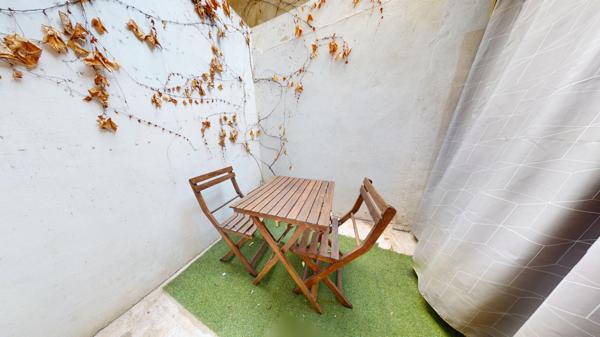 Montpellier (34000) Un cocon urbain au cœur de Montpellier – Quartier ClemenceauT2 de 37 M² avec patio