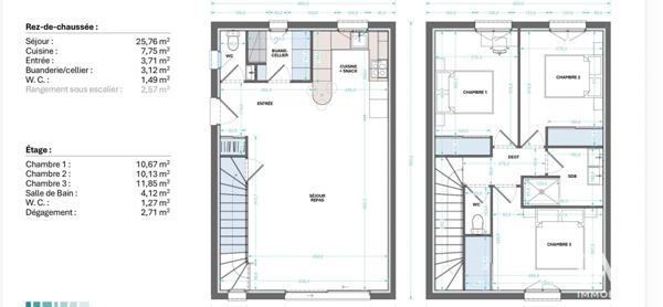 Maison à vendre 4 pièces 84 m² Fayence