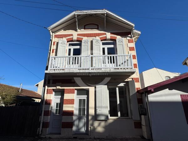 Arcachon (33120) Maison arcachonnaise divisée en 2 lots