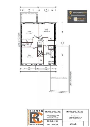 Vente Maison 5 pièces 120 m2 à Châteaubourg