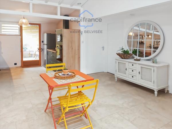 Terre Sainte – Charmante maison Bourbon Bois T3/4 rénovée dans un quartier prisé de Saint-Pierre