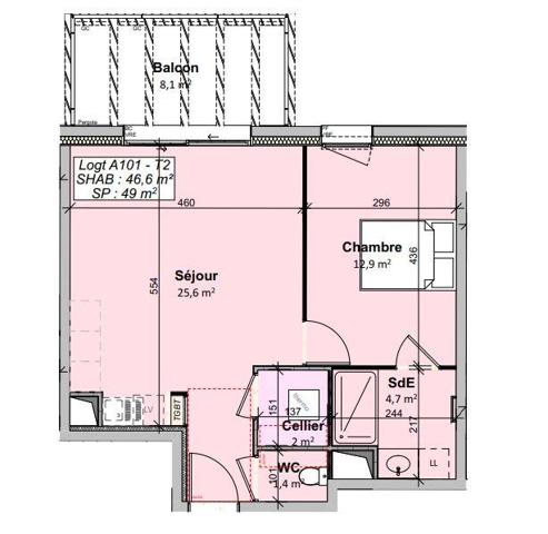 Appartement à vendre 2 pièces 47 m² Givrand