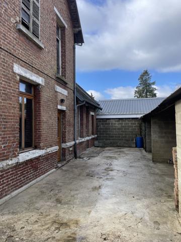 Carnoy (80300) MAISON DE CARACTÈRE – SECTEUR HISTORIQUE DE LA BATAILLE DE LA SOMME – FORT POTENTIEL GÎTE / INVESTISSEMENT