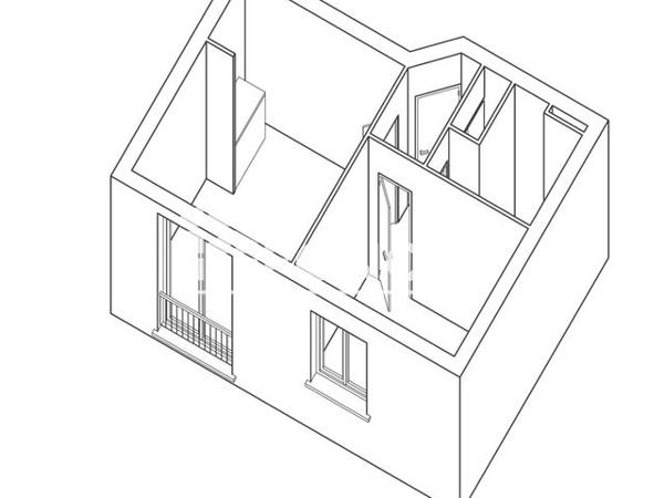 Location Appartement 2 pièces 34.1 m² - RESIDENCE LA CHAPELLE - 31 RUE DE LA GANTERIE Poitiers 86000