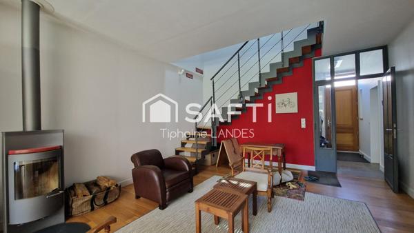 Belle maison spacieuse avec 4 chambres et jardin.