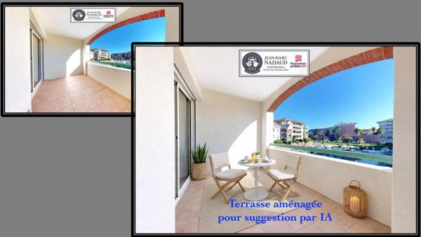 Appartement Studio-cabine, Port Quiétude, pied à terre/locatif saisonnier