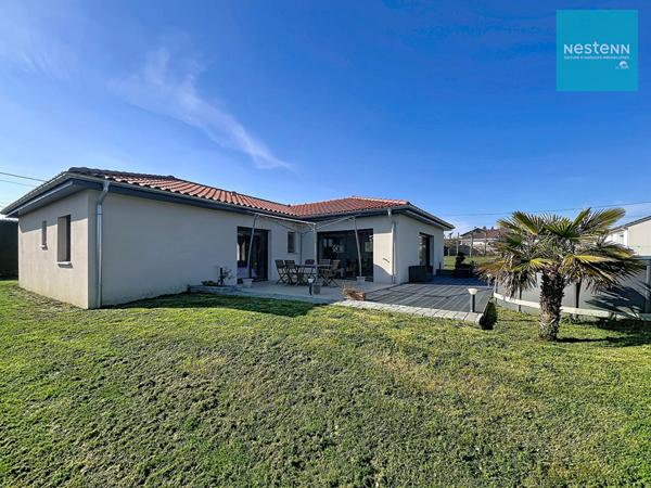 Maison plain pied 2022 - 4 chambres - 130 m² environ - terrain 1 900 m²