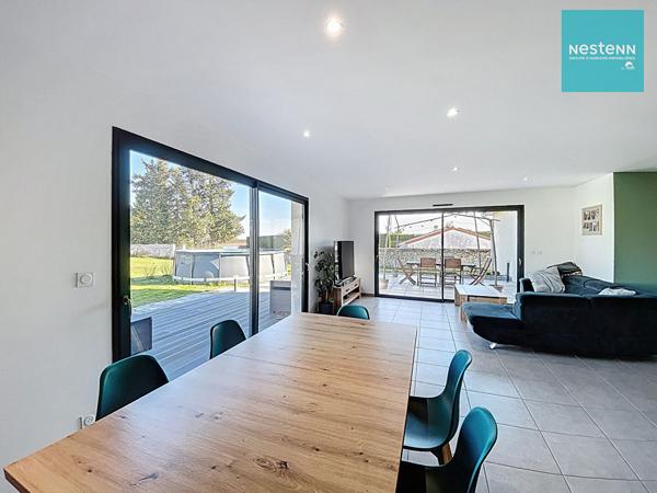 Maison plain pied 2022 - 4 chambres - 130 m² environ - terrain 1 900 m²