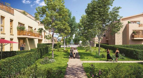 Grand studio neuf de 32,05 m² -  terrasse de 12,55 m²  - parking ssol - 78390 Bois-d'Arcy