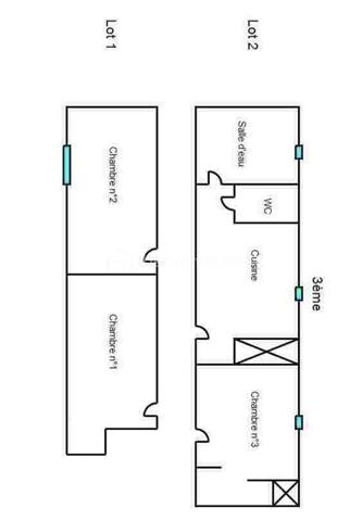 Appartement de 33,18 m²