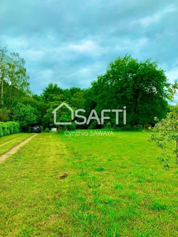 Terrain de 750m2, construction libre 115m2