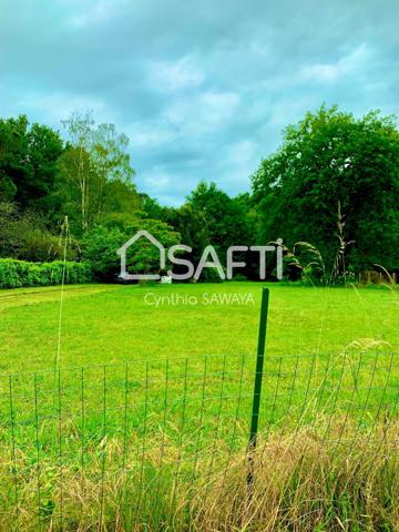 Terrain de 750m2, construction libre 115m2