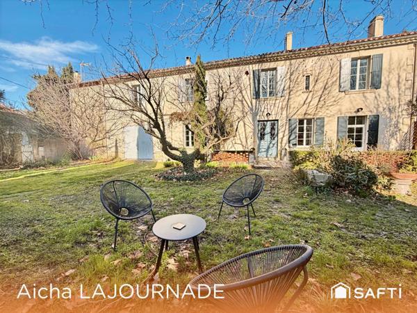 Maison Avignon 196m2 sur 700m2 de terrain