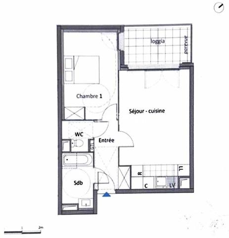 Appartement
         2 pièces
        - 48 m² 270 000 € *