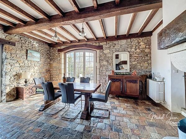 Maison de caractère – Près de 2 hectares en bord d’Adour