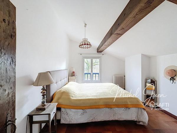 Maison de caractère – Près de 2 hectares en bord d’Adour