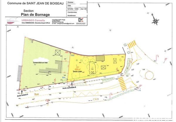 Terrain à vendre 450 m² Saint-Jean-de-Boiseau