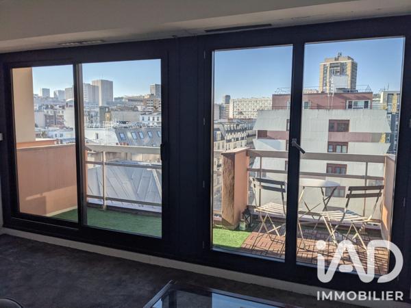 Studio à vendre 25,56 m² Paris 13