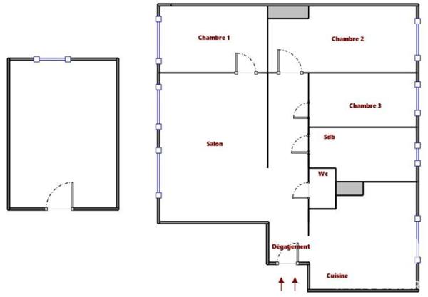 Appartement à vendre 4 pièces 92,44 m² La Celle-Saint-Cloud