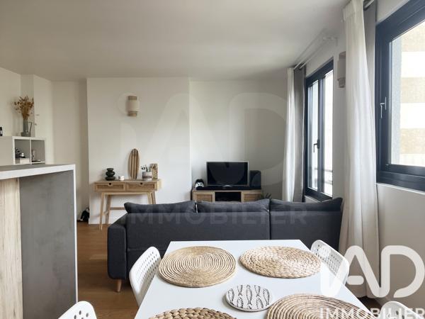 Appartement à vendre 3 pièces 51,96 m² Puteaux