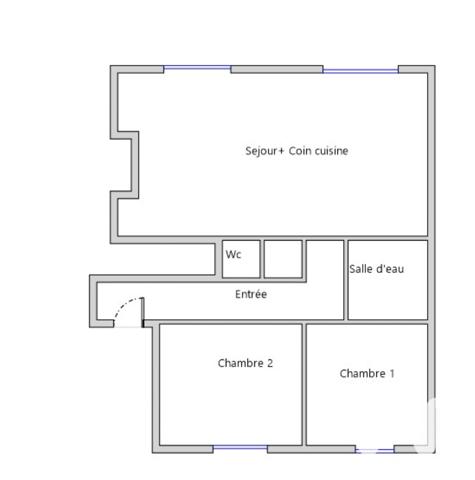 Appartement à vendre 3 pièces 51,96 m² Puteaux